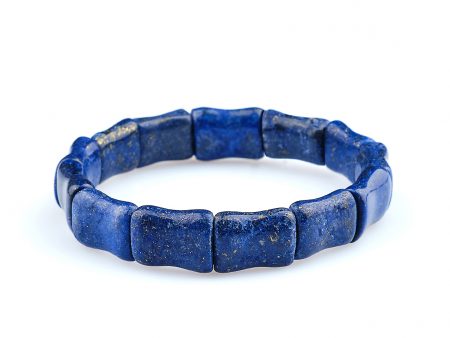 Bratara Stones cu Lapis Lazuli Albastru si Elastic