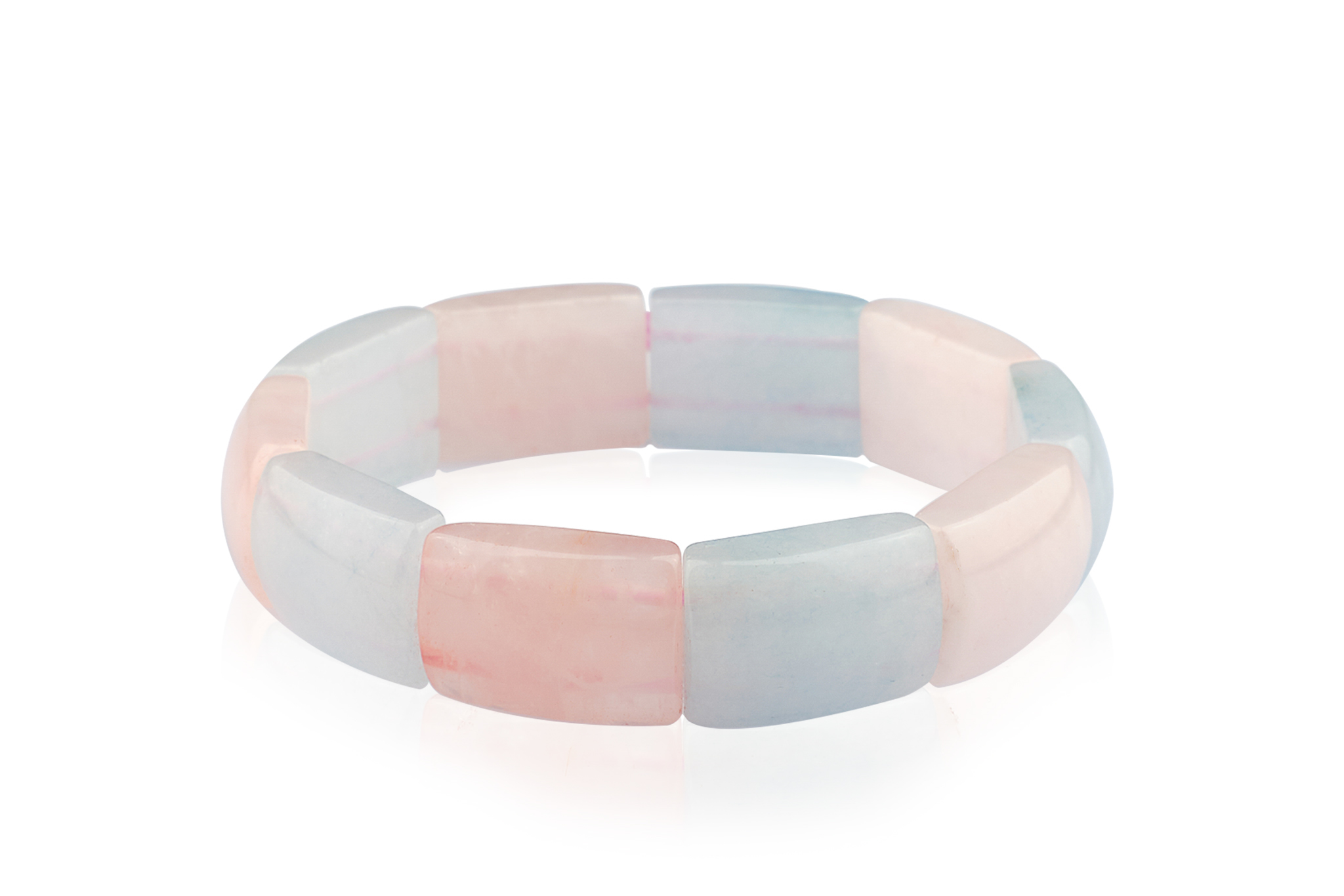 Bratara Stones cu Agat Multicolor si Elastic Bratara Stones cu Agat Multicolor si Elastic