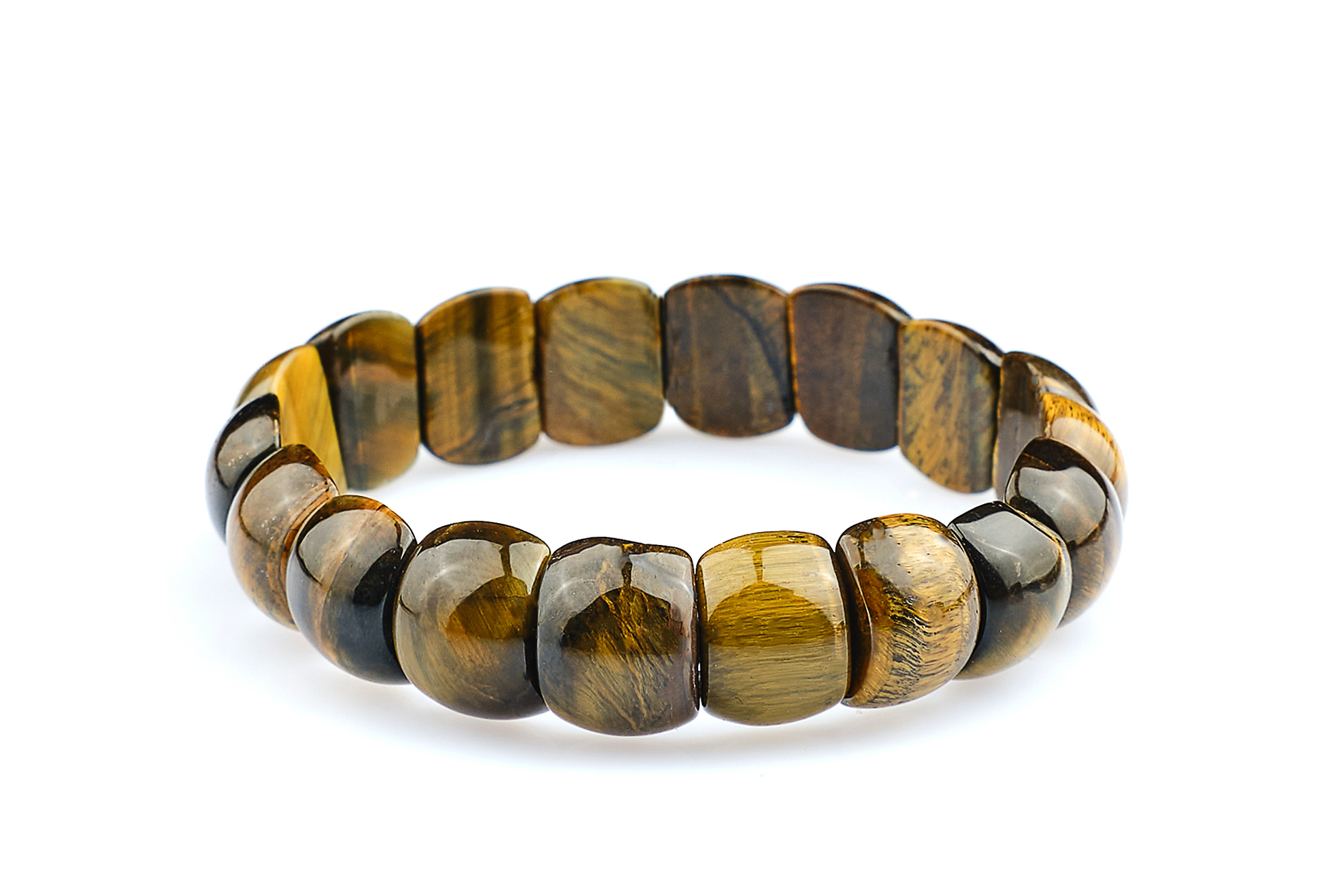 Bratara Stones cu Tiger Eye Maro si Elastic Bratara Stones cu Tiger Eye Maro si Elastic
