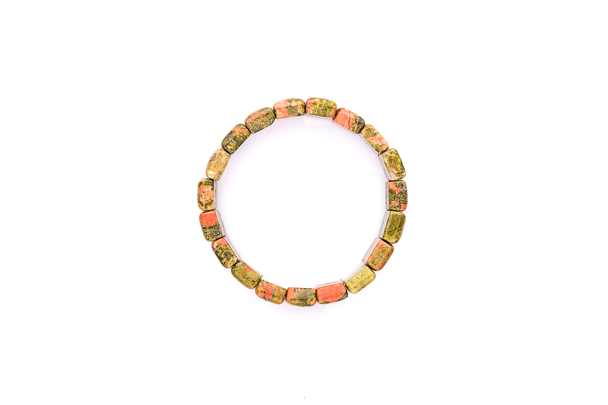 Bratara Stones cu Agat Verde si Elastic Bratara Stones cu Agat Verde si Elastic