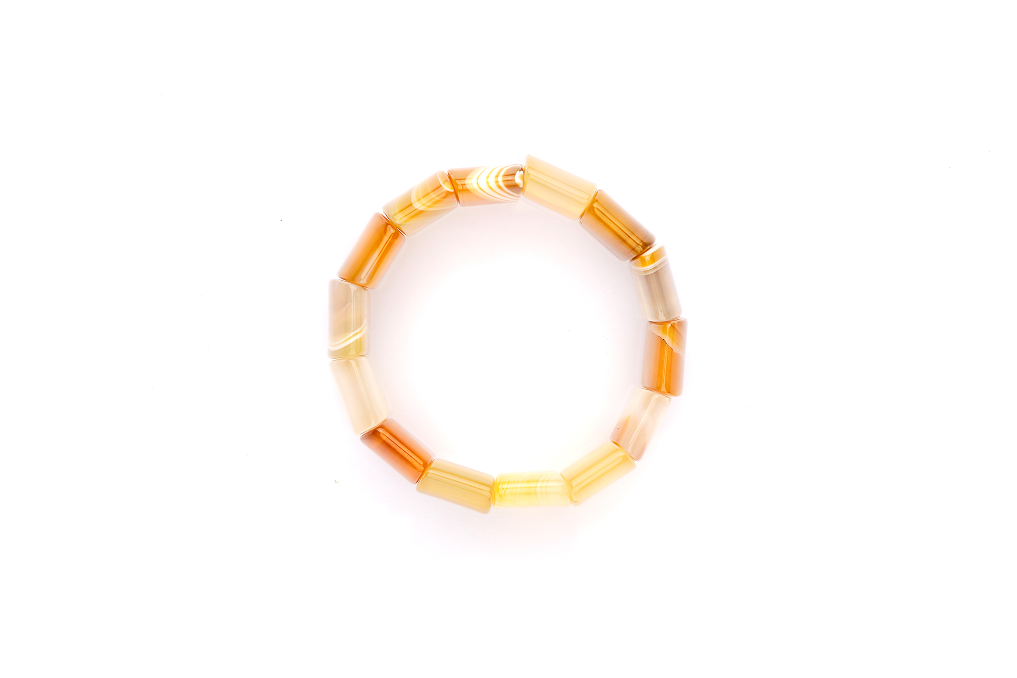 Bratara Stones cu Agat Galben si Elastic Bratara Stones cu Agat Galben si Elastic