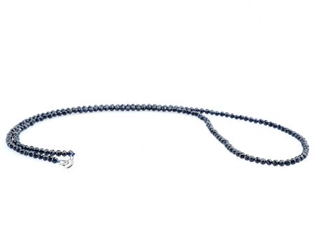 Colier Stones cu Piatra Soarelui Albastru si Inchizatoare Otel