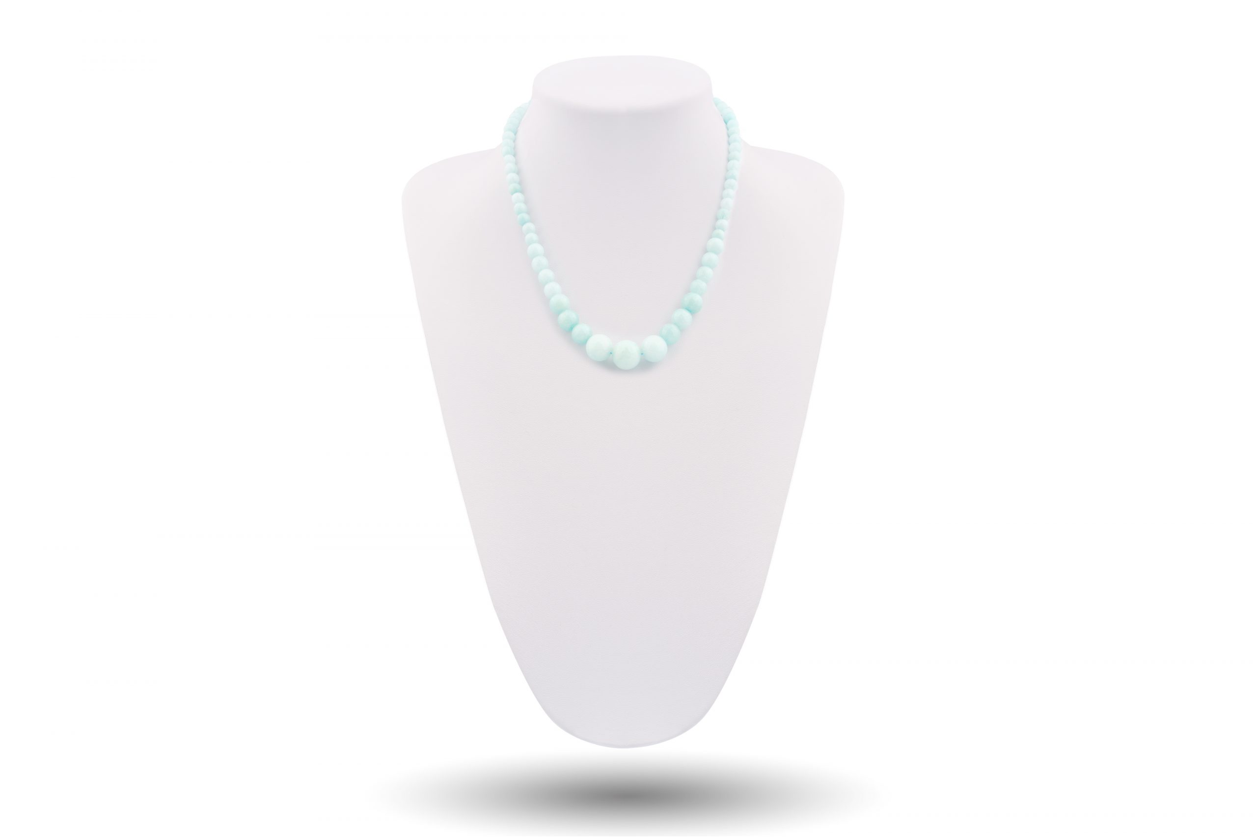 Colier Stones cu Agat Albastru si Inchizatoare Otel Colier Stones cu Agat Albastru si Inchizatoare Otel