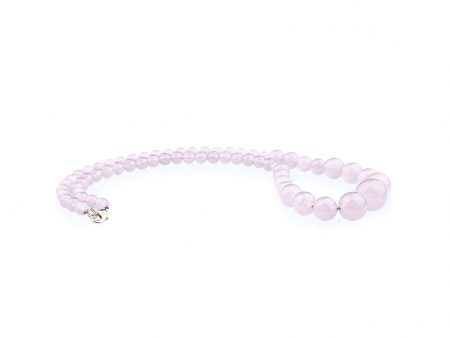 Colier Stones cu Agat Mov si Inchizatoare Otel