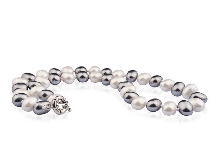 Colier Stones cu Perla Sidef si Inchizatoare Otel