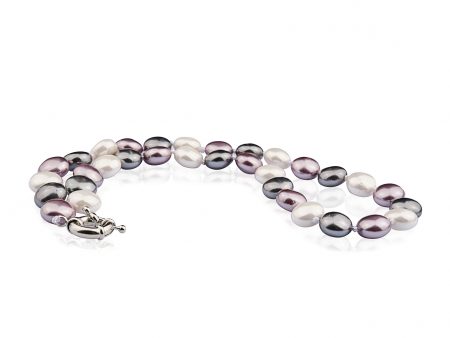 Colier Stones cu Perla Sidef si Inchizatoare Otel